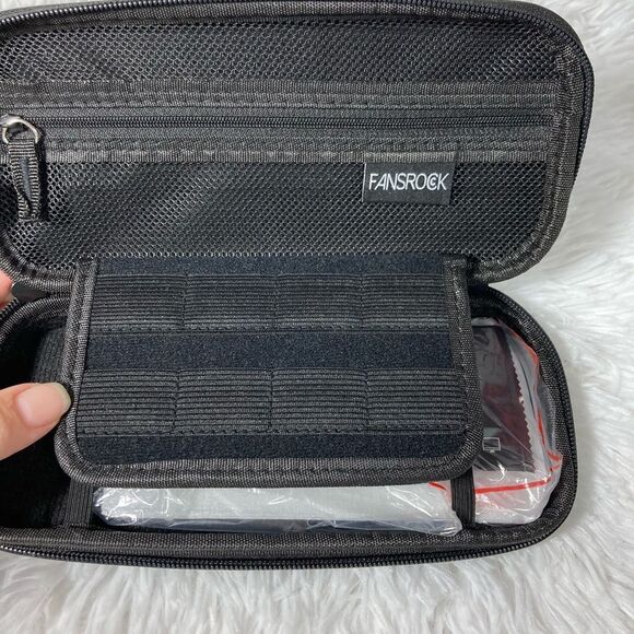 Fansrock Nintendo Switch Lite Travel Case with Tempered Glass Screen Protector - Picture 10 of 12